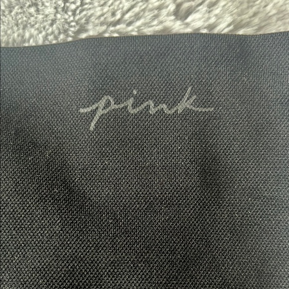 PINK Victoria's Secret Black High Waist Compression Boyshorts Size M - Picture 2 of 7